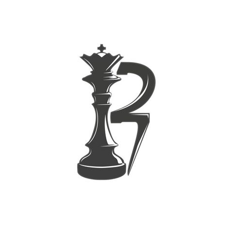 Designs | King chess piece and 27 forming the letter R | Logo design contest R Letter Design Art, Rupesh Name Logo, R King Logo, The Letter R Design, Chess King Logo, Rd Logo Design Letter, R Logo Design Ideas, Chess Logo Design, R Logo Design Letter