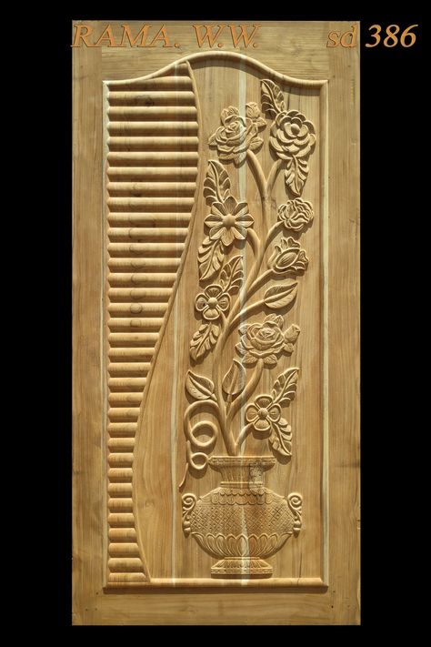 Flower work Wooden Door Flower Design, Main Door Flower Design, Undisputed 4, Saxophone Notes, Single Main Door Designs, Pooja Door Design, Main Doors, Carved Sofa, Flush Door Design