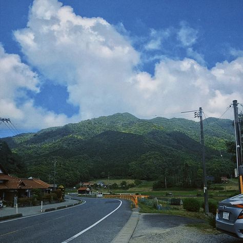 Kyoto Countryside, Japanese Countryside Aesthetic, Rural Japan Aesthetic, Korean Countryside, Japan Mountains, Road Trip Film, Dream Japan, Japan Countryside, Japan Village