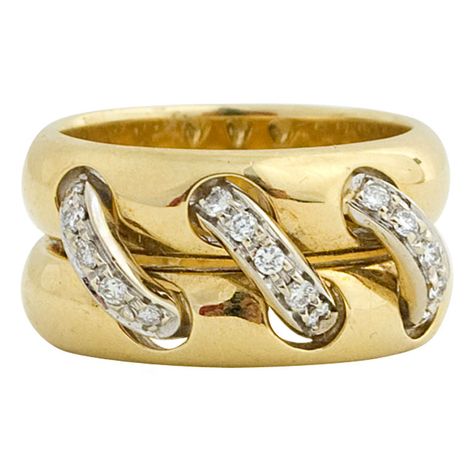 80s gold band with diamond ring..so unique Gold Band With Diamonds, Capri Wedding, Diamond Band Rings, Band With Diamonds, Sapphire And Diamond Band, Rings Rings, Dope Jewelry, Gold Band Ring, Diamond Rings Bands