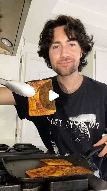 Justin on Instagram: "You guys have been wanting to see how I made my tofu from the last sandwich video so here it is! So simple but it makes all the difference especially in a sandwich 🥪

If you’re using fava or chickpea tofu it’s much easier to do in an air fryer or oven so it doesn’t break!

Full Recipe:

1/2 block tofu (I usually use fava bean tofu because it’s soy free) 
1 tbsp avocado oil 
Pinch salt
Black pepper 
Garlic powder 
Smoked paprika 
1 tsp coconut aminos 

.
.
.
.
.
.

#vegan #plantbased #veganrecipe #foodies #tofu #highprotein #sandwiches #vegansandwich #delimeat  #veganchef #vegetables #healthy #instagramreels #followforfollow #followback #makingvideos #vlog #veganfollowback #newrecipe" Bean Tofu, Chickpea Tofu, Veggie Sandwiches, Sandwich Spreads, Food Savoury, Vegan Meat Recipe, Sandwich Video, Tofu Sandwich, Roasted Tomatillo