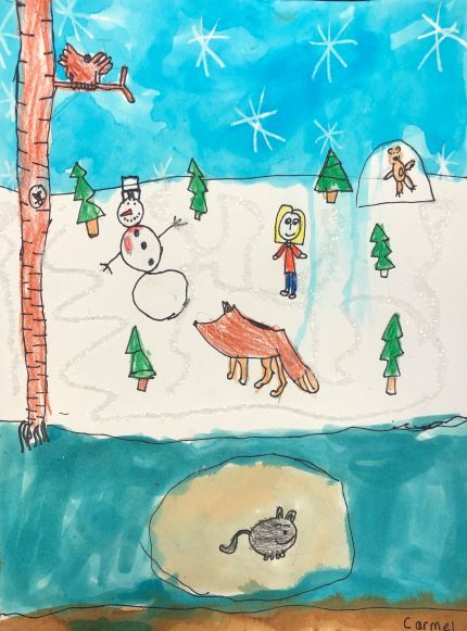 Over And Under The Snow, Hibernation Activities, Animals In Winter, Qr Code Activities, Free Verse Poems, Living And Nonliving, Sargent Art, Deep Space Sparkle, Snow Animals