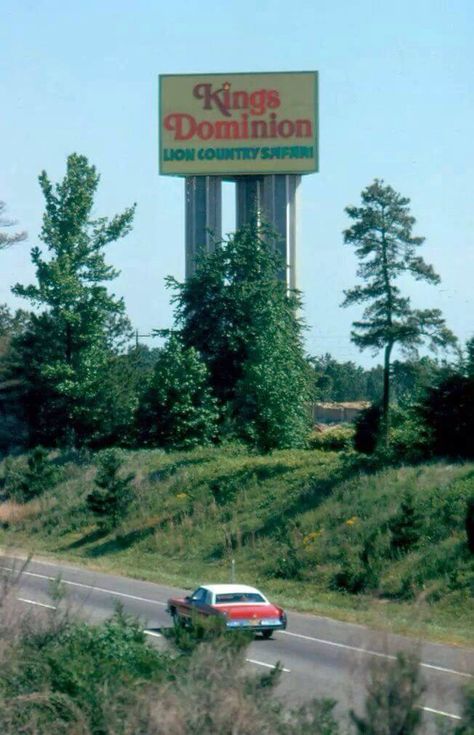 Kings Dominion 1975: Photo from KD Golden Years on FB Kings Dominion, Breathtaking Places, Tourist Trap, Golden Years, Roadside Attractions, Virginia Beach, Amusement Park, Roller Coaster, Aesthetic Backgrounds