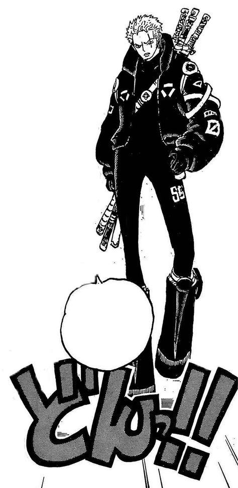 Chapter 1074 : Zoro futurist outfit Yusuke Nakamura, Space Outfit, Anime Illustration, Shōnen Manga, Space Pirate, Zoro One Piece, One Piece Images, Japanese Manga Series, Manga Anime One Piece