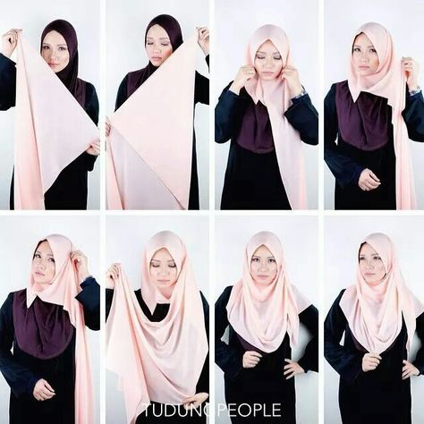 Bawal to Shawl #azfir Bawal Style, Square Hijab Tutorial, How To Wear Hijab, Head Scarfs, Turban Hijab, Style Tutorial, Shawl Style, Hijab Style Tutorial, Tutorial Hijab