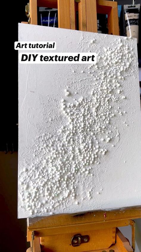 Glue Stick Canvas Art, Texture Painting On Paper, Spackling Paste Canvas Diy, Textured Painting Ideas Easy, Dry Wall Painting Canvas, Diy Living Room Art Canvases, Diy Canvas Abstract Art, Foam Canvas Art, How To Make Textured Paint Canvases