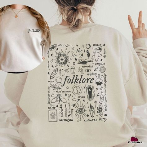 Folklore Merch, Santa Board, Taylor Bracelets, Taylor Swift Shirt, Taylor Concert, Taylor Swift Folklore, Taylor Swift Shirts, Clothing Business, Mad Women