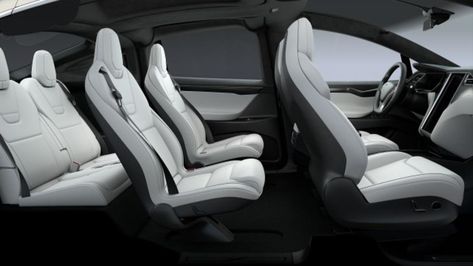 Tesla Model X interior design Tesla Model X Interior, Tesla Suv, Volvo Suv, White Suv, Tesla X, Luxury Crossovers, New Tesla, Suv Models, Jaguar Models