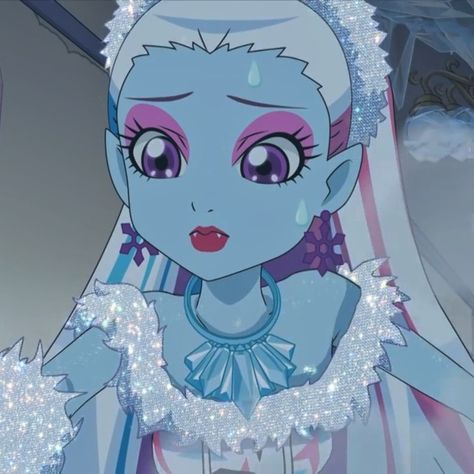 Anime Monster High Monster High Anime Icons, Monster High Abby Aesthetic, Monster High Abby, Abbey Monster High, Monster High Anime, Monster High Abbey, New Monster High Dolls, Abbey Bominable, Sci Fi Horror Movies