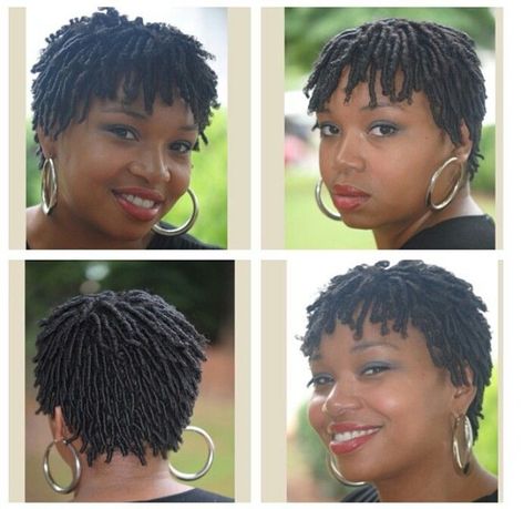 Short Comb Coils, Dreds Locs Short Hair, Locs Short Hair, Dreds Locs, Starter Locs Hairstyles, Short Starter Locs Hairstyles, Dreadlocks Journey, Starter Dreads, Short Starter Locs