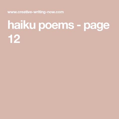 haiku poems - page 12 Haiku Poems Examples, Haiku Examples, Haiku Poems, Snow Crystal, Fall Is Here, Beautiful Rainbow, Kids Playing