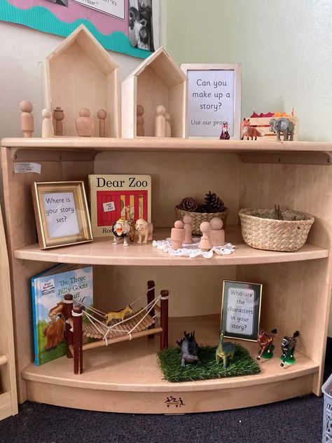 Nursery Room Ideas Childcare, Curiosity Approach Eyfs, Playdough Station, 2024 Classroom, Reggio Emilia Classroom, Book Area, Eyfs Ideas, Curiosity Approach, Dear Zoo