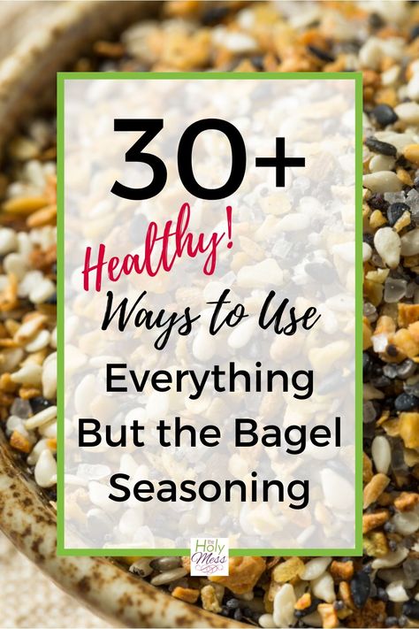 Ways to Use Everything But the Bagel Seasoning Mix What To Use Everything Bagel Seasoning, Tofu Seasoning, Bagel Dip, Everything But The Bagel Seasoning, Bagel Toppings, Everything But The Bagel, Everything Bagel Seasoning, Spice Mix Recipes, Bagel Seasoning