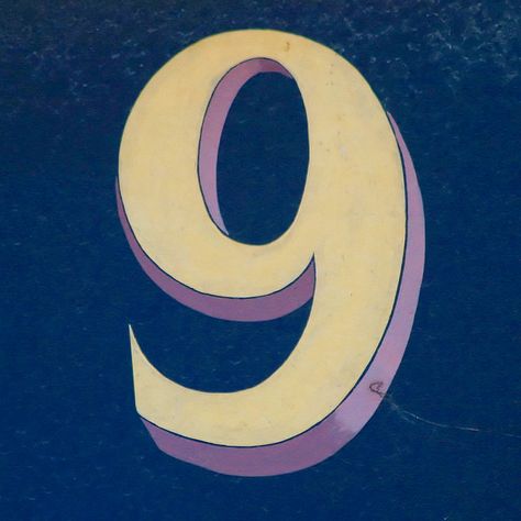 number 9 9 Number Design Fonts, Beach Countdown, 9 Aesthetic, Telford Shropshire, Victorian Town, Numbers Typography, 9 Number, Number Fonts, Animal Embroidery Designs