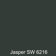 Sw Jasper, Jasper Paint, Sherwin Williams Jasper, Magnetic Wallpaper, Exterior House Painting, Secret Library, Zyla Colors, Darkest Black Color, Desk Drawers