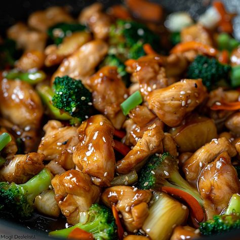 Honey Garlic Chicken Stir Fry Honey Soy Garlic Chicken, Honey Garlic Chicken Stir Fry, Soy Garlic Chicken, Garlic Chicken Stir Fry, Chicken Stir Fry Recipe, Stir Fry Recipes Chicken, Stir Fry Recipe, Chicken Meals, Chili Garlic Sauce