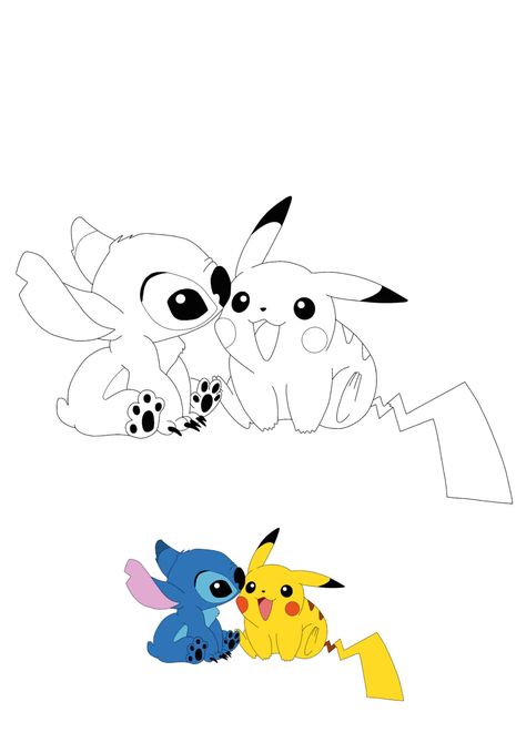 Pikachu and Stich Coloring Pages - 2 Free Coloring Sheets (2020) Pikachu Coloring Page, Pikachu Drawing, Stitch Coloring Pages, Pikachu Pikachu, Free Printable Coloring Sheets, Disney Princess Coloring Pages, Free Coloring Sheets, صفحات التلوين, Princess Coloring Pages