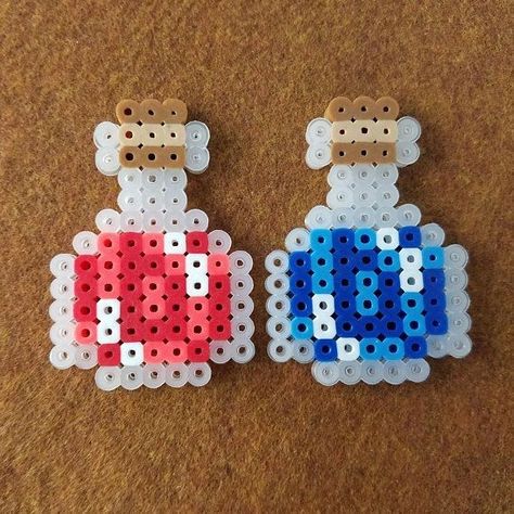 Water Breathing, Melty Bead Designs, Perler Beads Ideas, Melt Beads Patterns, Hamma Beads Ideas, Easy Perler Bead Patterns, Melty Bead Patterns, Pixel Beads, Pearl Beads Pattern