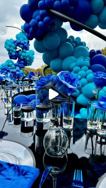 Tori Williams on Instagram: "I absolutely love these bold colors .  How many balloons you think we use ??? 

Wanna see more ??? Comment 💙

Special thanks to all my amazing vendors that came together in less 24 hours to make this party happen 😩😂🖤💙🩵

Planning & Decor - @toriwilliamsevents 
Balloon Decor - @getpoppin.atl 
Dj - @mixmasterdavid 
Photography - @majorephotography 
Videographer - @organicfilms_ 
Catering - @kp450degrees 
Bartender - @chefbriaskitchen 
Graphics - @activateatlanta 
Photo Booth - @jp_agency  @jproductions360booth 

More to come Stay Tuned 🖤🩵💙 

#toriwilliams #toriwilliamsevents #luxuryplanner #luxuryevents #luxuryeventdesign #luxuryparty #blue #black #teal  #birthdayparty #birthday" Balloon Decor, Luxury Event, More To Come, Special Thanks, Balloon Decorations, Stay Tuned, Bold Colors, Photo Booth, How Many