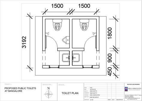 Bathroom Plumbing Layout, Public Restroom Design, Restroom Architecture, Toilet Plan, Cafe Plan, Bathroom Layout Plans, Restaurant Plan, Wc Design, Outdoor Restaurant Design