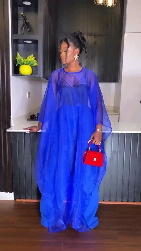 Organza Styles, Boubou Styles For Women, Bubu Gown Styles, Nigerian Lace Styles Dress, 2piece Outfits, Chic Dress Classy, Best African Dresses, African Inspired Clothing, Organza Sleeves