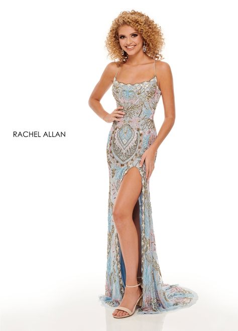 Rachel Allan Prom Dresses, Beaded Tulle, Prom Dress Stores, Rachel Allan, Prom Dress Styles, Prom Designs, Designer Prom Dresses, Prom Dresses Online, Tulle Prom Dress