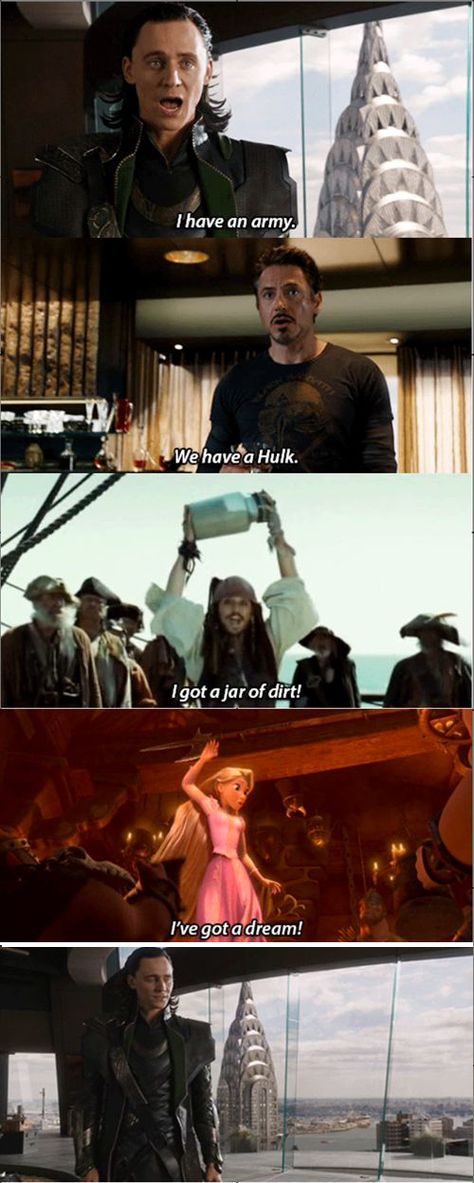 I got a jar of dirt!!! LOL!!! Jar Of Dirt, We Have A Hulk, Funny Test Answers, Disney Characters Videos, Weird Quotes Funny, Captain Jack Sparrow, Jack Sparrow, Avengers Funny, Disney Quotes