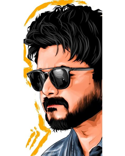 Actor Vijay Hd Wallpaper New, Black Panther Images, Vijay Actor Hd Images, Che Guevara Art, Actors Illustration, Bob Marley Art, Black And White Instagram, Photoshop Tutorial Typography, Vijay Actor