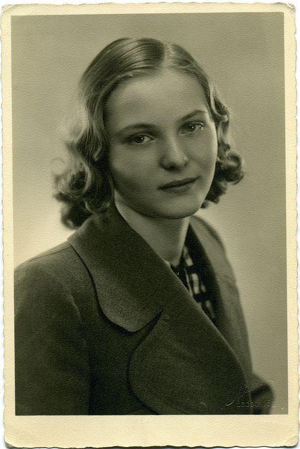 RPPC Portrait of a young woman - Germany - 1939 | Flickr - Photo Sharing! Punk Magazine, Ww2 Women, Then And Now Photos, German Girls, German Beauty, German Girl, German Women, Punk Scene, Portrait Pictures