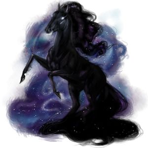 Shadow Link, Riding Horse Akhal-Teke Black #46812833 - Howrse Unicorn Paint, Unicorn Painting, Magical Horses, Unicorn Tattoos, Mystical Animals, Paint Horse, Fantasy Horses, Unicorns And Mermaids, Mythical Animal