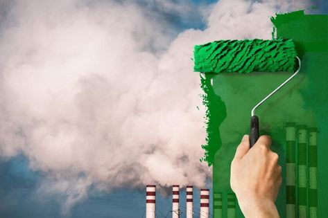 What is greenwashing and why is it a problem? | Living Greenwashing Illustration, Polluted Earth, Green Washing, Sustainable Transportation, Sustainable Marketing, Green Marketing, Environmentally Friendly Living, Environmental Degradation, How To Order Coffee