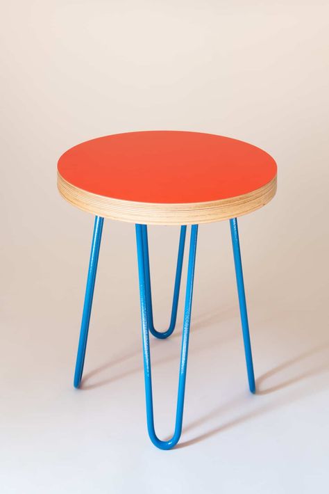 Memphis Milano, Table Bedside, Memphis Design, Teak Sideboard, Table Stool, New Room, Plant Stand, Cool Furniture, Bedside Table