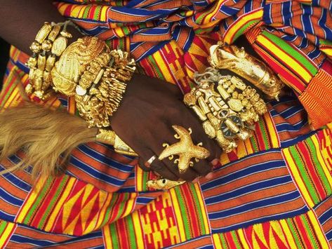 Ghana Culture, Silversea Cruises, African Royalty, Black Gold Jewelry, Kente Cloth, Silver Cloud, African People, Luxury Cruise, Art Africain