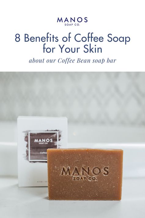 Manos Soap's Coffee Bean Soap Bar features coffee seed oil, which can help restore skin and contribute to a healthier, smoother look and feel. Coffee grounds work as an exfoliating agent to help remove dirt and dead cells from the skin. Coffee soap may also help decrease the appearance of sun spots, redness, and fine lines. Our natural coffee soap bar will be the perfect addition to your complete skin care routine! Complete Skin Care Routine, Coffee Seed, Seed Bars, Soap Ingredients, Benefits Of Coffee, Coffee Soap, Everyday Skincare, Ground Coffee Beans, Natural Coffee