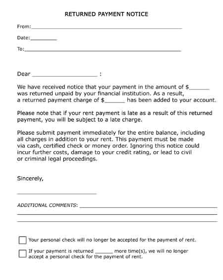 Returned Payment Notice. Legal Letter. Landlord- Tenant. Bounced Check Notice. Landlord Checklist, Preschool Playroom, Daycare Paperwork, Renting Out Your House, Contractor Contract, Real Estate Forms, Apartment Management, Daycare Forms, Childcare Business