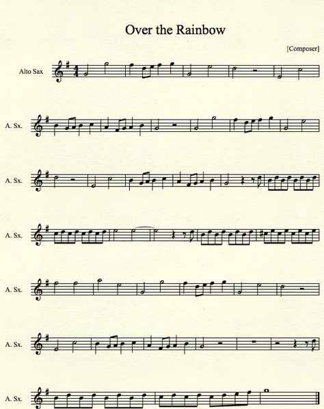 Over the Rainbow from The Wonderful Wizard of Oz for Alto Saxophone www.youtube.com/watch?v=cl_bU2… Songs To Play On Alto Saxophone, Alto Sax Music, Alto Saxophone Music, Alto Sax Sheet Music, Sax Music, Alto Saxophone Sheet Music, Piano Music Easy, Trumpet Sheet Music, Clarinet Music