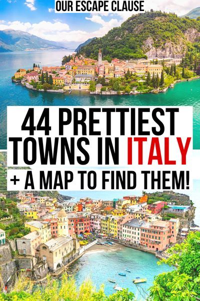 From the seaside to the Tuscan countryside, here are the loveliest small villages in Italy!  best small towns in italy | best italian towns | best italy small towns | best places to visit in italy | hidden gems in italy | italian villages | most beautiful places in italy | most beautiful towns in italy | where to go in italy | places to go in italy | italy travel inspiration | italy vacation ideas | italy travel guide | italy places to visit | italy things to do in | coastal towns in italy Best Towns In Italy, Italian Places To Visit, Places To Travel In Italy, Italy Coastal Towns, Travel Italy Places, Places In Italy To Visit, Best Places To Go In Italy, Tuscany Italy Countryside, Coastal Italy