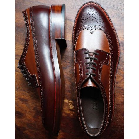 Elevate your shoe game with these bespoke leather handmade shoes. Made with genuine leather, these oxfords come in brown , and are available in all US, UK, EU, and AU sizes. The comfortable insole and standard shoe width make them perfect for any occasion. Designed with a solid pattern and lace-up closure, these handmade shoes are a vintage addition to any wardrobe. The leather outsole adds durability and longevity to these unique boots. Customize them to your liking with personalization options Spectator Shoes, Chuck Taylor Shoes, Gents Shoes, Unique Boots, Gentleman Shoes, Man Shoes, New Mens Fashion, Handmade Leather Shoes, Oxford Dress Shoes