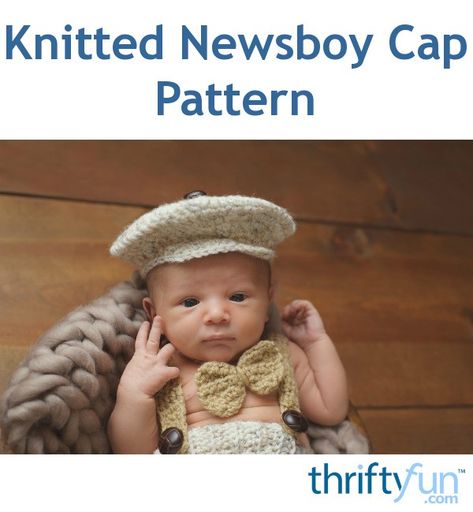 This is a guide about knitted newsboy cap pattern. This retro style cap is familiar to us from old movies and such. It is a cute style to reintroduce to your wardrobe. Newsboy Cap Pattern, Cap Patterns, Knit Hats, Newsboy Cap, Cute Style, Pattern Free, Old Movies, Knitting Patterns Free, Knitting Projects