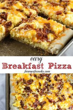 Easy Breakfast Pizza is a great on the go breakfast idea that is packed full of protein! Pizza for breakfast? Yes, please! #pizza #breakfast #easyrecipes Easy Breakfast Pizza, Pizza Breakfast, Pizza For Breakfast, Protein Pizza, On The Go Breakfast, Resep Pizza, Breakfast Pizza Recipe, Menu Sarapan Sehat, Liver Care