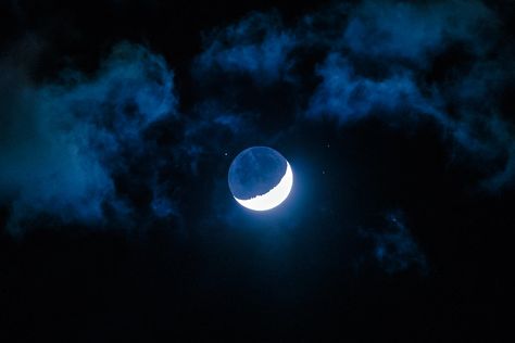 Day 61: Crescent Moon | Humans will never cease to be fascin… | Flickr Moon Oc, Life As We Know It, Ravenclaw Aesthetic, Mazzy Star, Moon Flower, Ravenclaw, Dnd Characters, The Villain, Beautiful Space