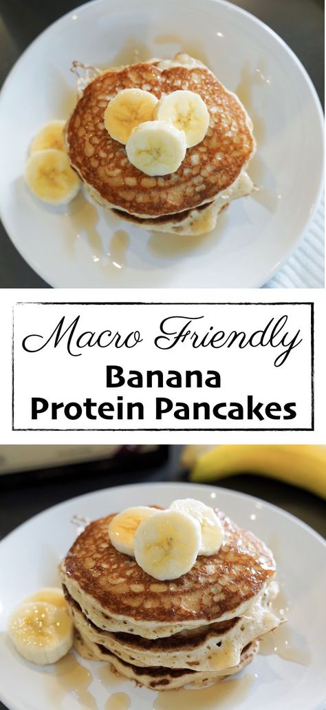 Kodiak Cakes Recipe, Pancakes Protein, Iifym Recipes, Post Workout Meal, Banana Protein Pancakes, Workout Protein, Banana Protein, Macro Friendly Recipes, Kodiak Cakes