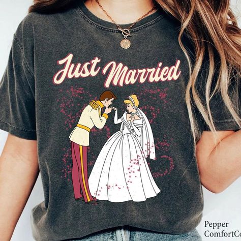 Just Married Princess Cinderella Prince Mike Douglas Wedding Party Shirt Check more at https://wondermento.com/product/just-married-princess-cinderella-prince-mike-douglas-wedding-party-shirt/ Cinderella Prince, Wedding Party Shirts, Epcot Shirts, Comfort Colors Sweatshirt, Princess Cinderella, Beach Sports, Funny Vintage, Youth Hoodies, Mens Long Sleeve Tee