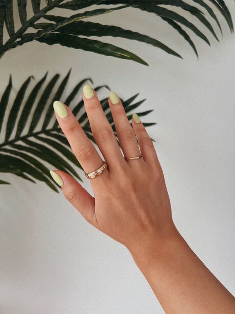 Avocado Nails Color, Avocado Green Nails, Avocado Nails, Spring Nail Color, Spring Nail Colors, Green Nail, Spring Nail, Avocado Green, Nail Paint