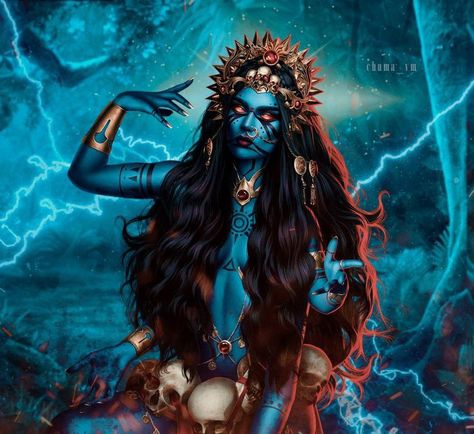 Kali Wallpaper, Kali Tattoo, Durga Kali, Mother Kali, Kali Ma, Kali Mata, Goddess Kali, Goddess Tattoo, Shakti Goddess