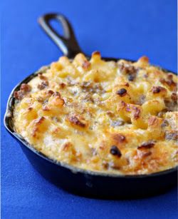 Breakfast Casserole Recipes Breakfast Sausage, What's For Breakfast, Mac Cheese, Cheese Recipe, Mac N Cheese, Breakfast Time, Iron Skillet, Cast Iron Skillet, Sweet Breakfast