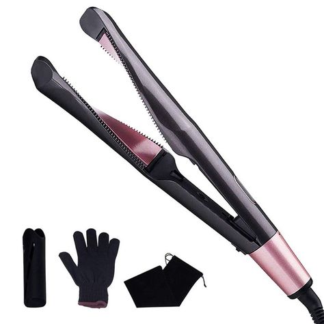 Electric Hair Curlers, Hair Wand, Flat Iron Hair, Twist Curls, Wand Hairstyles, Professional Hair Straightener, Hair Straightener And Curler, Flat Iron Curls, Hair Straighteners Flat Irons