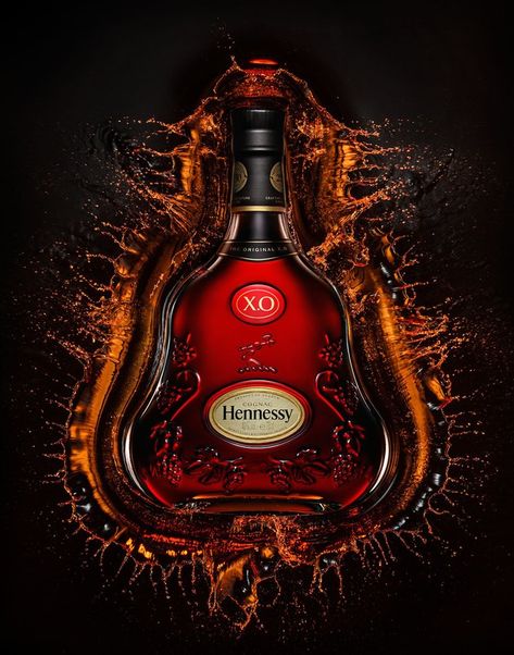 Hennessy Xo, Drinks Photography, Product Visualization, Product Rendering, Mansion House, Happy Hour Drinks, Seasonal Drinks, Social Post, Colour Pencil