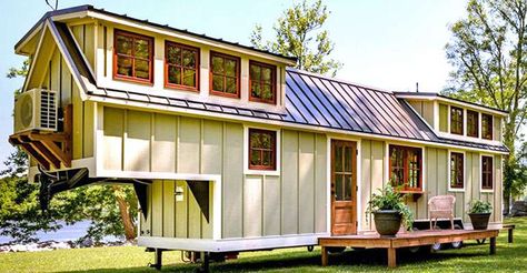 Tiny Homes are for Sale near me, but is it a Good Idea to Buy a Tiny House? - Ecohome Tiny Homes Bedroom, Pre Manufactured Homes, Small A Frame, Prefab Home Kits, Luxury Tiny Homes, Timbercraft Tiny Homes, Gooseneck Tiny House, Buy A Tiny House, Tiny House Big Living