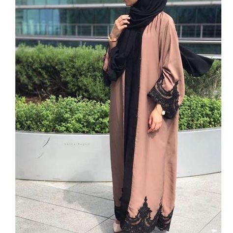 Abaya | @husna_collections 🌸 Hooded Sweatshirt Dress, Black Abaya, Muslimah Dress, Mode Abaya, Muslim Outfits, Muslim Fashion Outfits, Muslimah Fashion Outfits, Abaya Dress, Islamic Clothing